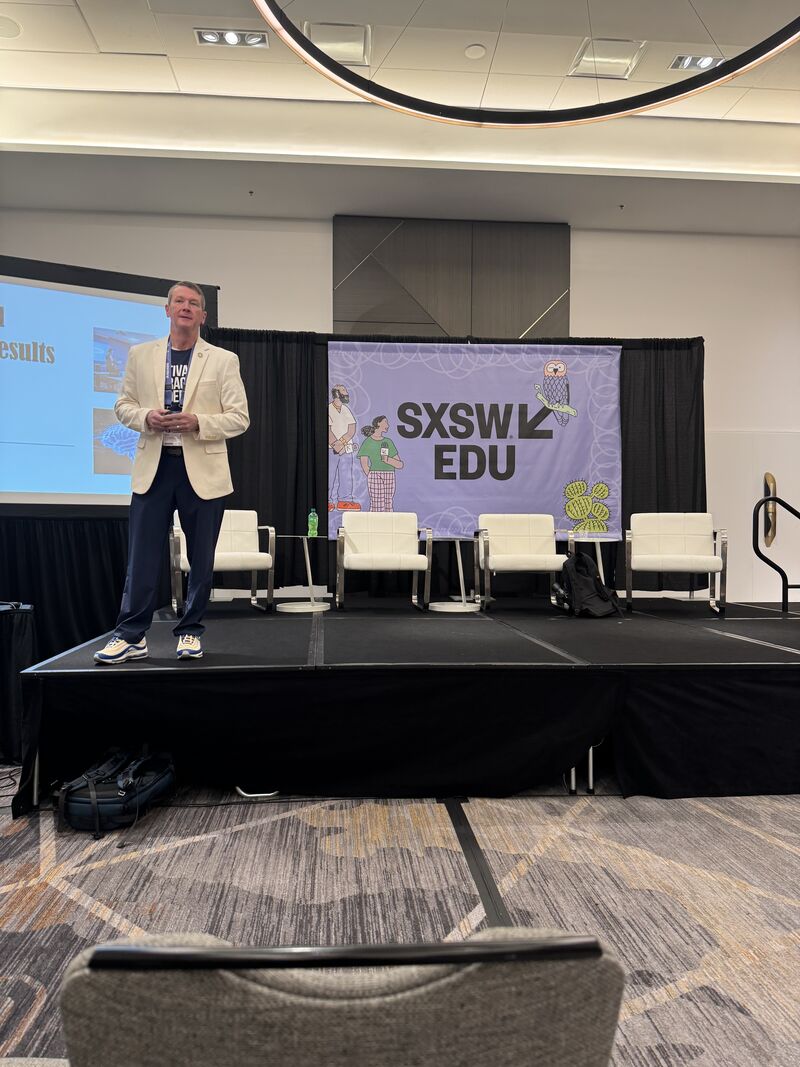 Chris Chism at SXSW EDU